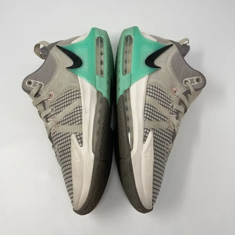 Nike LeBron Witness 7 EP Flat Pewter Mint DM1123-006 Men's Size 9